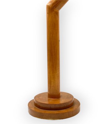 Modern Wooden Table Lamp, France, 1940s-TXN-1807013