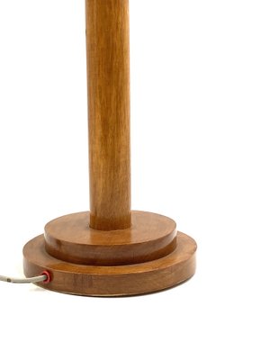 Modern Wooden Table Lamp, France, 1940s-TXN-1807013