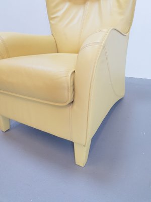 Modern Yellow Leather Lounge Chair from De Sede, 1980s-AXJ-1727879