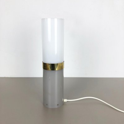 Modernist Acrylic Tube Table Light, Italy, 1960s