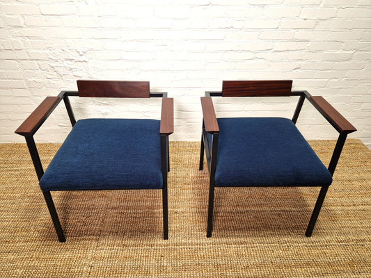 Modernist Armchairs, 1960s, Set of 2