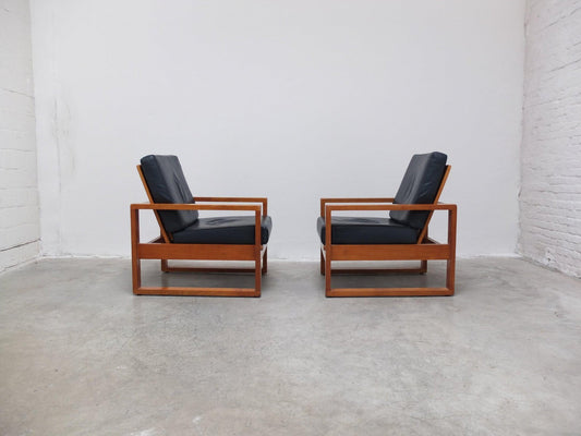 Modernist Armchairs in the style of Børge Mogensen, 1960s, Set of 2