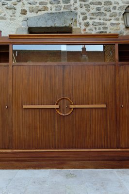 Modernist Art Deco Bookcase / Cabinet attributed to Auguste Vallin, France, 1930s-XNH-1804637