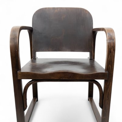 Modernist Bentwood Armchair A 745 F by Michael Thonet for Tatra, 1930s-TLV-2041736