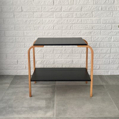 Modernist Bentwood Side Table attributed to Gemla Fabriker, Sweden, 1930s-LIV-1799509