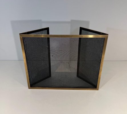 Modernist Brass and Fence, 1940s-BA-1777326