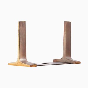 Modernist Bronze Bookends by Ben Seibel, USA, 1950s, Set of 2-SFD-768497