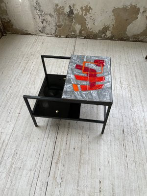 Modernist Ceramic Coffee Table by Pierre Guariche-LCU-991805