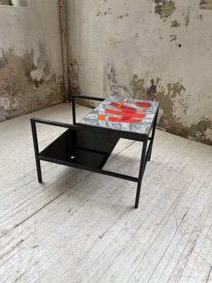 Modernist Ceramic Coffee Table by Pierre Guariche-LCU-991805