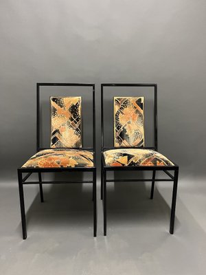 Modernist Chairs attributed to Maison Jansen, 1970s, Set of 2-EK-1811816