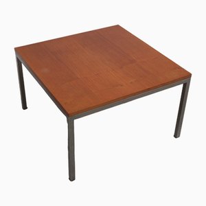 Modernist Cherry Wood & Metal Coffee Table by Jules Mijs, 1959-MHV-1744999