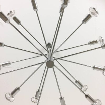 Modernist Chrome Sputnik Chandelier from Cosack, Germany, 1960s-QZ-1053266