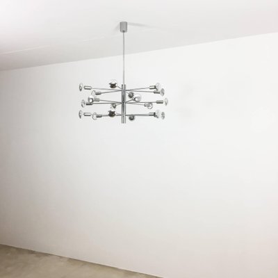 Modernist Chrome Sputnik Chandelier from Cosack, Germany, 1960s-QZ-1053266