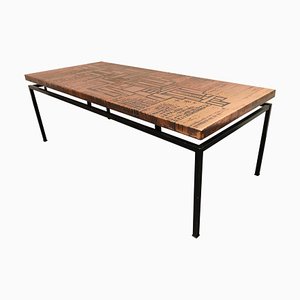 Modernist Copper Coffee Table, 1960s-IRH-821710