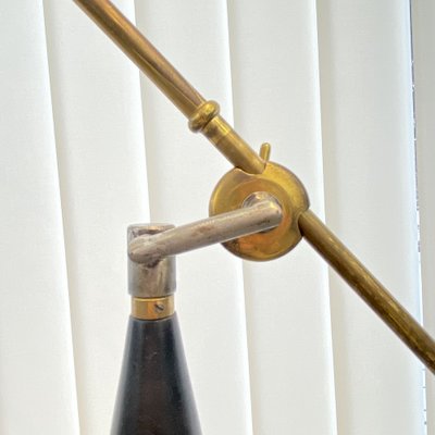 Modernist Counterweight Floor Lamp, Sweden, 1950s-LIV-1787978