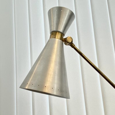 Modernist Counterweight Floor Lamp, Sweden, 1950s-LIV-1787978