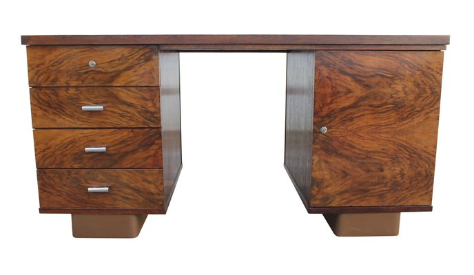 Modernist Desk by Jindrich Halabala for UP Brno, 1930s-BAR-1700608