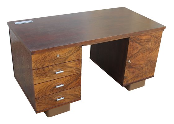 Modernist Desk by Jindrich Halabala for UP Brno, 1930s-BAR-1700608