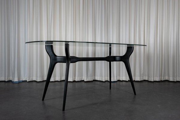 Modernist Dining Room Table, Italy, 1950s-PMQ-2036760