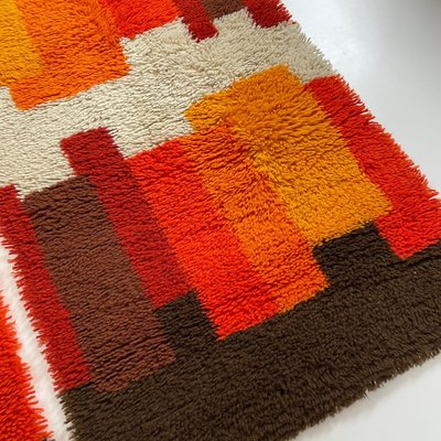 Modernist Dutch High Pile Rugs from Desso, 1970s, Set of 2-QZ-1184037