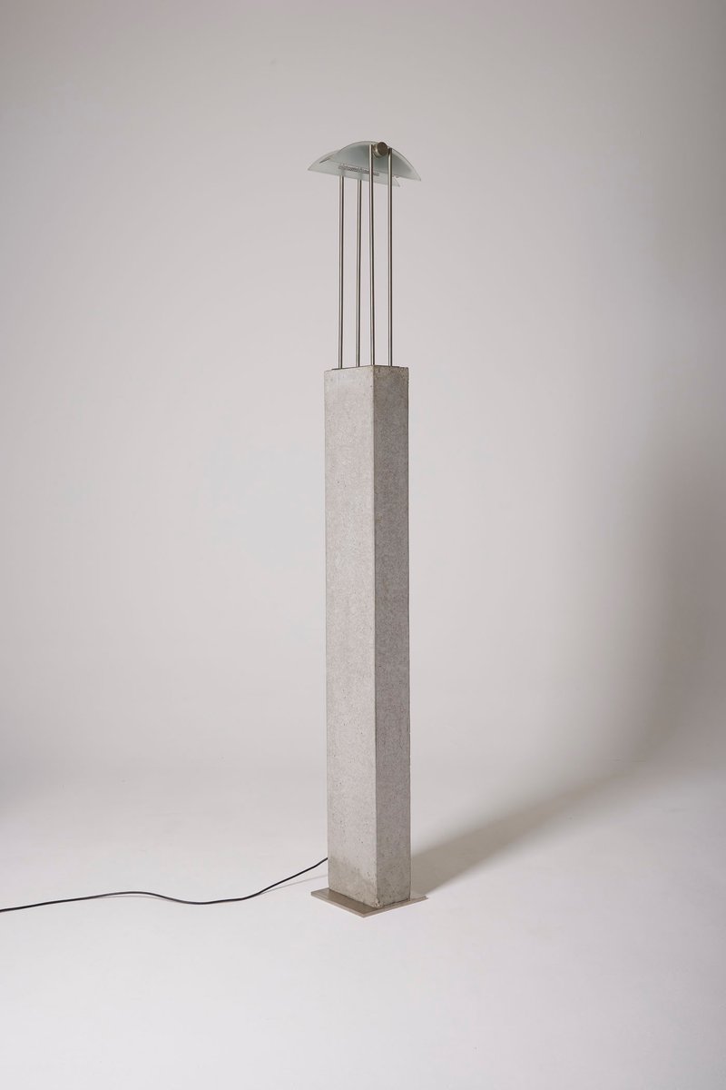 Modernist Floor Lamp by Pierre Lallemand, 1990s