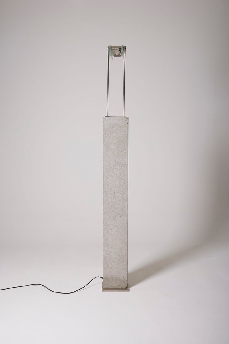 Modernist Floor Lamp by Pierre Lallemand, 1990s