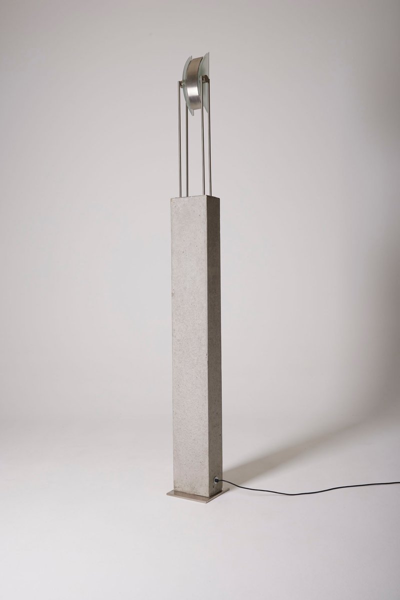 Modernist Floor Lamp by Pierre Lallemand, 1990s