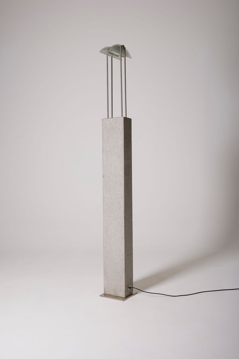 Modernist Floor Lamp by Pierre Lallemand, 1990s