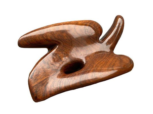 Modernist Free Form Sculpture in Wood, 1960-QKG-1331587