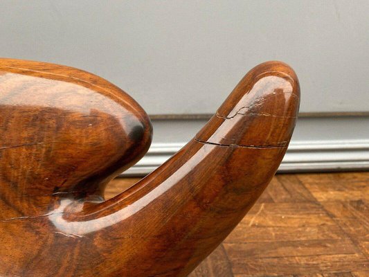 Modernist Free Form Sculpture in Wood, 1960-QKG-1331587