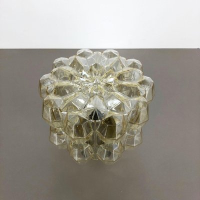 Modernist German Diamond Ceiling Light from Glashütte Limburg, Germany, 1970s-QZ-1053030