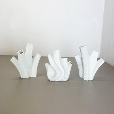 Modernist German Vase Sculptures by Peter Müller for Sgrafo Modern, Set of 3-QZ-1143248