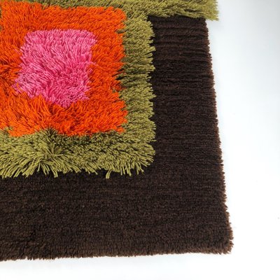 Modernist German Wall Rug by S. Doege for Cromwell Tefzet, Germany, 1970s-QZ-1151868