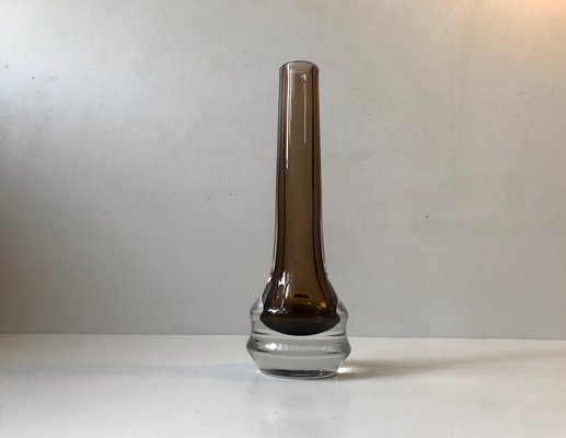 Modernist Glass Vase by Josef Schott for Smålandshyttan, 1960s-LCR-744375