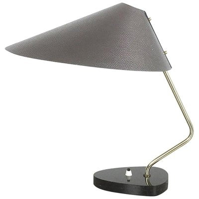 Modernist Granite Base Table Light, Italy, 1960s-QZ-1156617