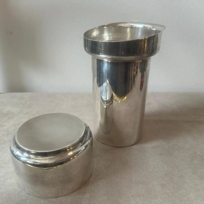 Modernist Italian Silver Plated Cocktail Shaker by Lino Sabattini, 1980s-NMK-1793442