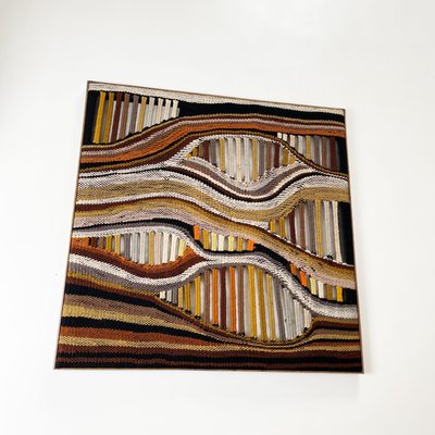 Modernist Macrame Wall Rug by K.H. Kaeppel for Tisca Tapisserie, Germany, 1970s-QZ-1305852