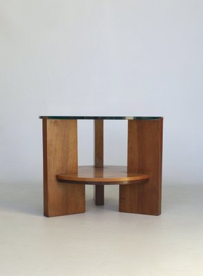 Modernist Maple and Cherry Wood Coffee Table, 1930s.-MB-1071178