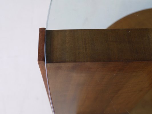 Modernist Maple and Cherry Wood Coffee Table, 1930s.-MB-1071178