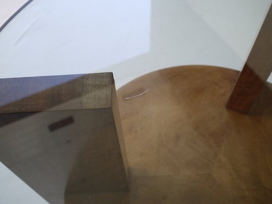 Modernist Maple and Cherry Wood Coffee Table, 1930s.-MB-1071178