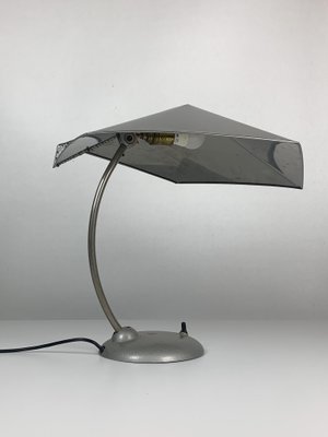 Modernist Metal Bauhaus Desk Lamp, 1960s-BHG-2034998