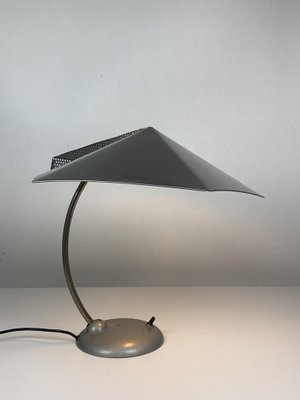 Modernist Metal Bauhaus Desk Lamp, 1960s-BHG-2034998