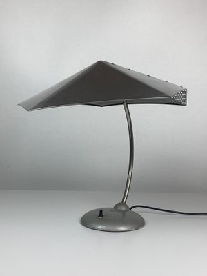 Modernist Metal Bauhaus Desk Lamp, 1960s-BHG-2034998