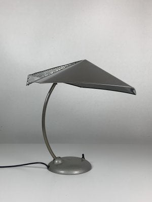 Modernist Metal Bauhaus Desk Lamp, 1960s-BHG-2034998