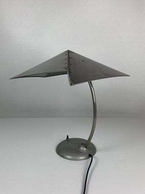 Modernist Metal Bauhaus Desk Lamp, 1960s-BHG-2034998