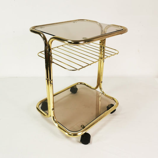 Modernist Mobile Side Table, Germany, 1970s