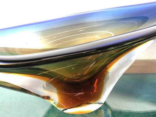 Modernist Murano Glass Vase, Italy, 1960s-FQG-1754323