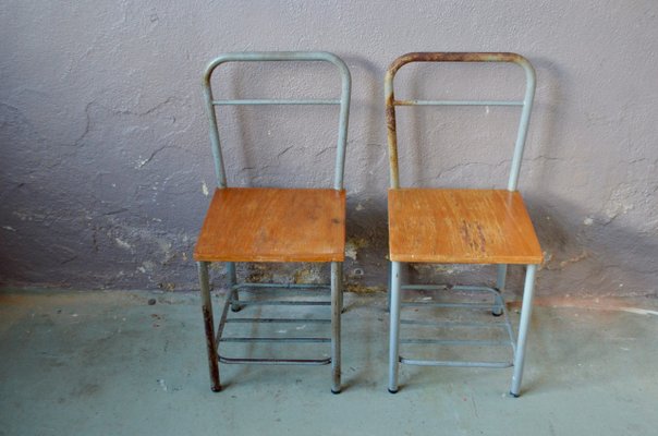 Modernist Nightstands, 1950s, Set of 2-AIU-653820