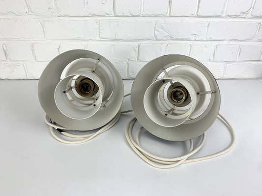 Modernist Pendant Lamps attributed to Jørn Utzon for Nordisk Solar, Denmark, 1960s, Set of 2-ZM-2021302