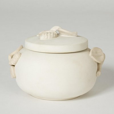 Modernist Relief Jar by Wilhelm Kåge from Gustavsberg, 1940s-NL-1718964